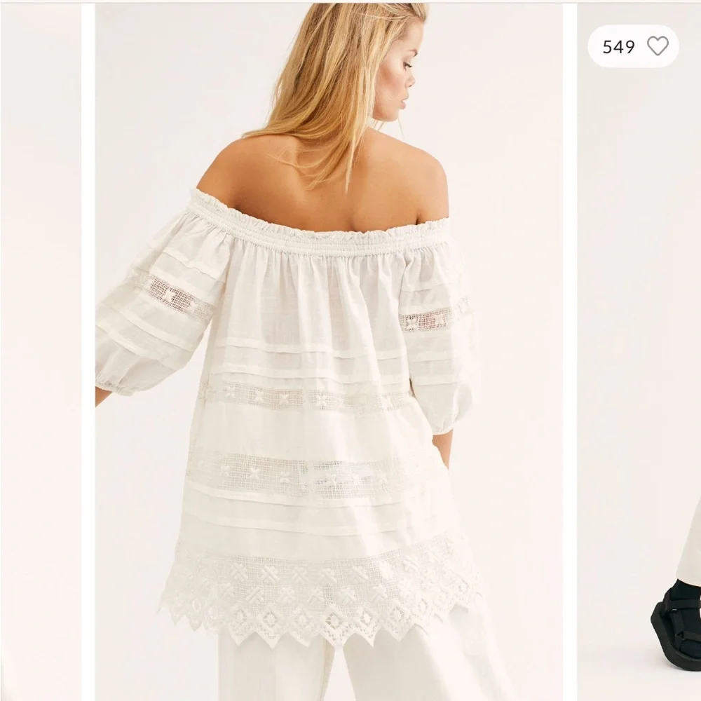 NWOT Free People Sounds of Summer Tunic (size XS) - Picture 2 of 14